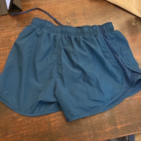 Nike Dri-Fit shorts, medium. Deep blue/turquoise color - Picture 3 of 4